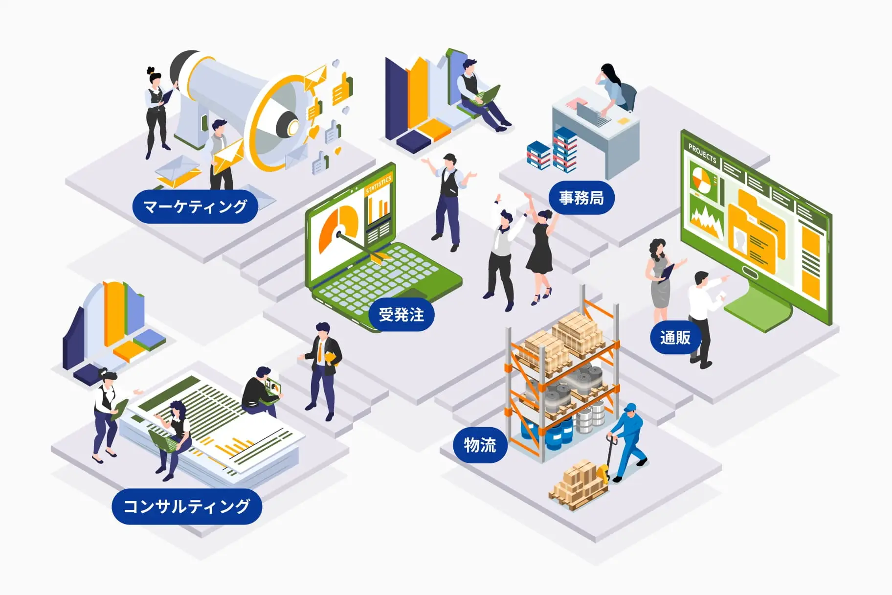 TS-BASEは、EC・物流のあらゆる問題をワンストップで解決するサービスです。